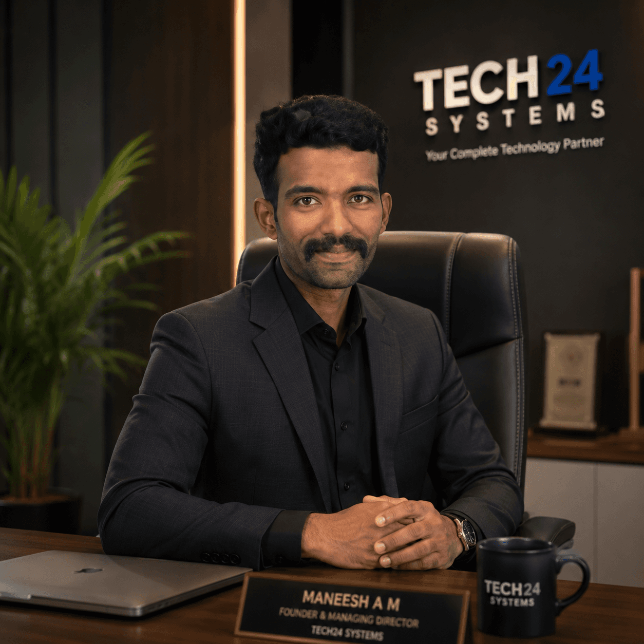 Maneesh A M, Managing Director at Tech24 Systems